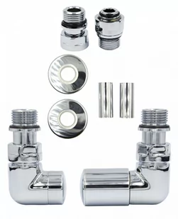 Zawór regulacyjny Vision chrom prawy GZ1/2 All in One - Zawory i kraniki - miniaturka - grafika 1