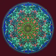 Dekoratorstwo - Mozaika diamentowa Mandala kreatywna - miniaturka - grafika 1