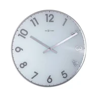 Zegary - Nextime Zegar ścienny Reflect biały - miniaturka - grafika 1