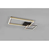 Lampy sufitowe - RL Padella LED lampa sufitowa 2-punktowa mosiądz/czarna R62642108 R62642108 - miniaturka - grafika 1