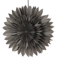 Ozdoby bożonarodzeniowe - Zawieszka CHRISTMAS DECORATION Gwiazda 50 cm Szary - miniaturka - grafika 1