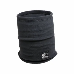 Dziecięcy komin polarowy Jack Wolfskin SMILEYWORLD TEEN LOOP granite black - ONE SIZE - Czapki dla dzieci - miniaturka - grafika 1