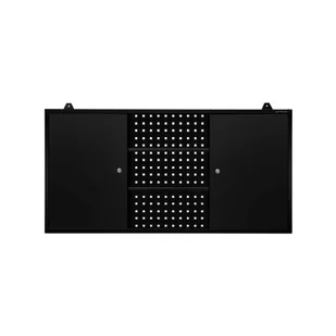 Szafka na narzędzia wisząca BEN 1200 x 600 x 200 mm All Black: czarna - Szafy i regały magazynowe - miniaturka - grafika 1