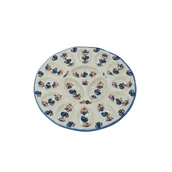 Dekoratorstwo - Ceramiczny talerz do jaj Ceramika Bolesławiec - miniaturka - grafika 1