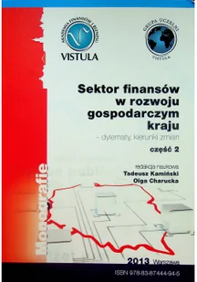 Sektor finansów w rozwoju gospodarczym kraju część 2 Używana - Biznes - miniaturka - grafika 3