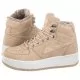 Sneakersy damskie - Sneakersy Fallou 243047/4210 Sand/White (KA194-c) Kappa - grafika 1