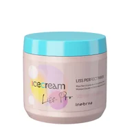 Maski do włosów - Inebrya Ice Cream Liss Pro, maska wygładzająca do włosów, 500ml - miniaturka - grafika 1