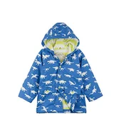 Kurtki i płaszcze dla chłopców - Hatley Kurtka przeciwdeszczowa chłopięca z nadrukiem, Blau (Dinosaur Menagerie), 10 Lat - miniaturka - grafika 1