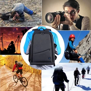 Puluz Plecak fotograficzny wodoodporny (czarny) PU5011B DO APARTÓW ORAZ DRONÓW / DOSTĘPNY / WYSYŁKA GRATIS / - Torby fotograficzne i futerały - miniaturka - grafika 5