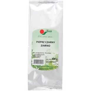 Runo, Pieprz czarny ziarno, 100 g - Pieprz - miniaturka - grafika 1