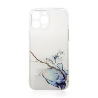 Etui i futerały do telefonów - Marble Case etui do Xiaomi Redmi Note 11 żelowy pokrowiec marmur niebieski - miniaturka - grafika 1