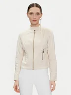 Kurtki damskie - Rinascimento Kurtka przejściowa CFC0116620003 Beżowy Regular Fit - miniaturka - grafika 1