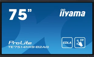 iiyama TE7514MIS-B2AG 75" Monitor dotykowy - Monitory reklamowe i wyświetlacze - miniaturka - grafika 1
