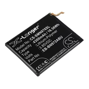 Cameron Sino Samsung Galaxy Note 10 Plus EB-BN972ABU 4300mAh 16.56Wh Li-Polymer 3.85V CS-SMN976SL - Baterie do telefonów - miniaturka - grafika 1