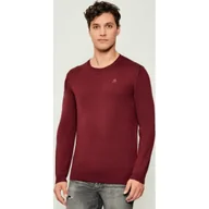 Swetry męskie - Karl Lagerfeld Wełniany sweter Slim Fit - miniaturka - grafika 1