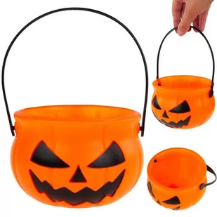 Tg66295 Wiaderko Pojemnik Na Słodycze Kubełek Halloween Dynia - Halloween - miniaturka - grafika 1