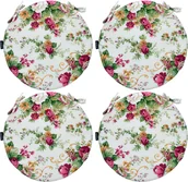 Poduszki na krzesła - Zestaw Okrągłych Poduszek Na Krzesło 40 cm 4 szt. - miniaturka - grafika 1