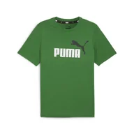 Koszulki sportowe męskie - Koszulka Sportowa Męska Puma Ess+ 2 Col Logo - miniaturka - grafika 1