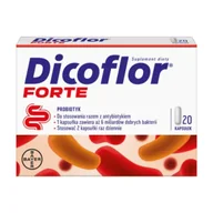 Układ pokarmowy - Dicoflor Forte, 20 kapsułek - miniaturka - grafika 1