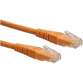 Kable miedziane - Roline UTP Patch Cable cat.6 orange 3,0m 21.15.1557 - miniaturka - grafika 1