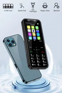 Telefon GSM + Modulator / Zmieniacz Głosu + Nagrywanie Rozmów Telef... (obsługa do 4 kart SIM). - Pozostałe akcesoria do telefonów - miniaturka - grafika 1