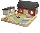 Figurki dla dzieci - Farma drewniana Zwięrzątka na wsi - miniaturka - grafika 1