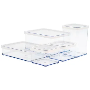 Zestaw pojemników kuchennych na żywność Loft Premium 5 szt. Rotho - Pojemniki kuchenne - miniaturka - grafika 1