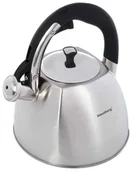 Czajniki na gaz - Srebrny tradycyjny czajnik ze stali nierdzewnej 3L T2-A43 - miniaturka - grafika 1