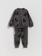 Bluzy i sweterki niemowlęce - Reserved - Bawełniany komplet Mickey Mouse - czarny - miniaturka - grafika 1