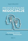 Filozofia i socjologia - Profesjonalne negocjacje Psychologia rozmów (nie tylko) biznesowych - miniaturka - grafika 1