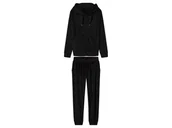 Dresy damskie - esmara® Dres welurowy damski (Czarny, XS (32/34)) - miniaturka - grafika 1