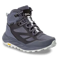 Buty trekkingowe damskie - Trekkingi Jack Wolfskin Terraventure Texapore Mid W 4049991 Dolphin - miniaturka - grafika 1