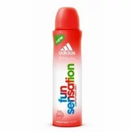 Dezodoranty i antyperspiranty dla kobiet - Adidas Dezodorant w sprayu Fun Sensation 150 ml - miniaturka - grafika 1