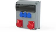 Rozdzielnie elektryczne - PCE Rozdzielnica stacjonarna OPOLE 32/5 16/5 3GS bez zabezpieczeń IP54 909110003W 909110003W - miniaturka - grafika 1