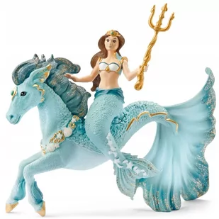 SLH70594 Schleich Bayala - Syrenka Eyela na podwodnym koniu, figurki dla dzieci 5+ - Figurki dla dzieci - miniaturka - grafika 1