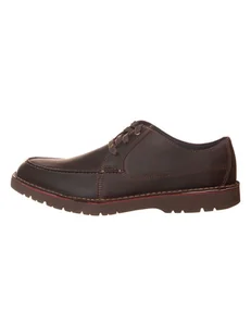 Clarks Skórzane trzewiki w kolorze brązowym - Półbuty męskie - miniaturka - grafika 1