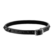 Naszyjniki - obroża 1-rzędowa - CONE STUD BLACK - miniaturka - grafika 1