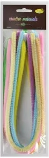 Druty Chenille 9mmx50cm op. 10szt. Kolory Pastelowe Miks, Galeria Hobby - Dekoratorstwo - miniaturka - grafika 1