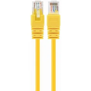 Gembird Patch cord kat.5e osłonka zalewana 2M zołty (PP12-2M/Y) - Patchcordy - miniaturka - grafika 1