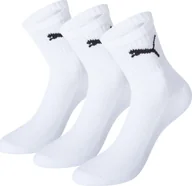 Skarpety termoaktywne - Puma Skarpety unisex Puma Core Short Crew 3P białe 90611004 39-42 - miniaturka - grafika 1