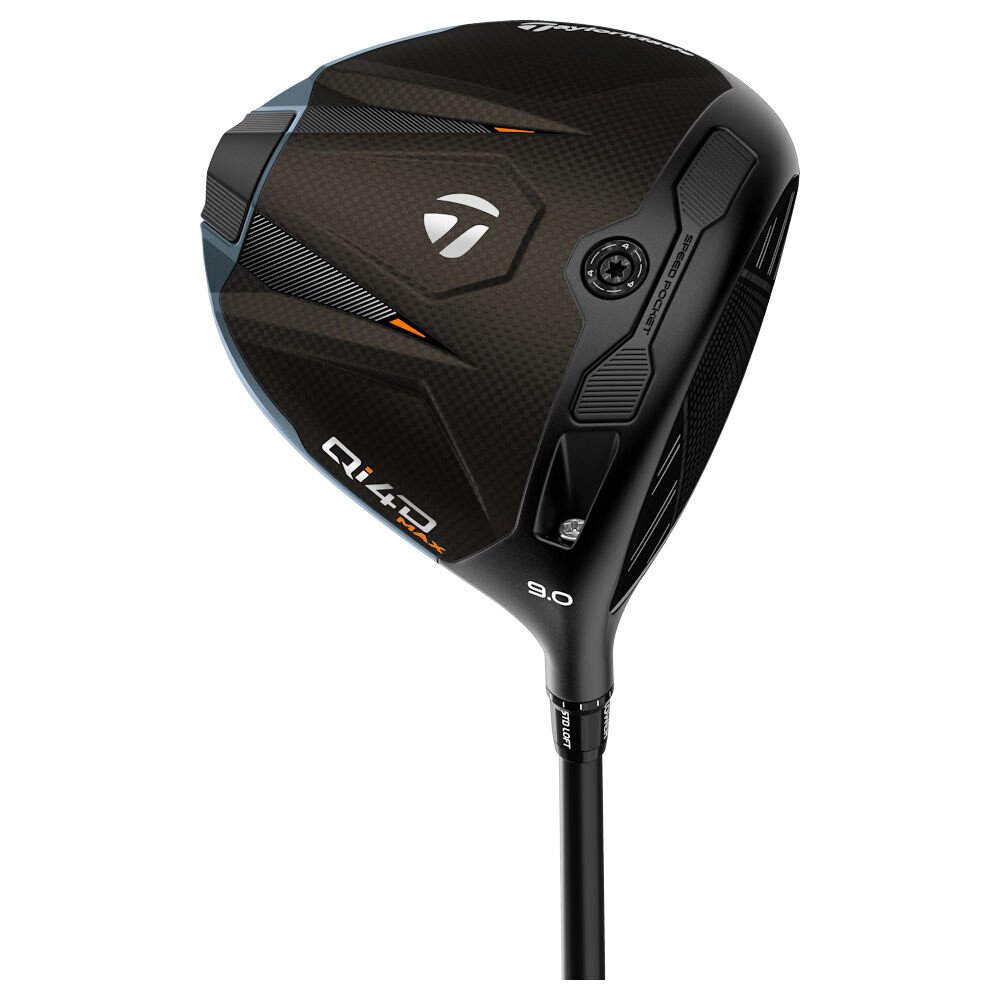 Kij golfowy Driver TaylorMade Qi4D Max Prawa ręka, 9°, Stiff, REAX MR 50