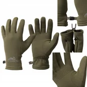 Rękawiczki - RĘKAWICZKI TREKKER ZIMOWE RĘKAWICE OCIEPLANE OUTBACK GLOVES OLIVE GREEN XS - miniaturka - grafika 1
