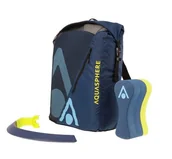 Plecaki - Aqua Sphere Plecak Gear Mesh backpack 30 navy blue/black - miniaturka - grafika 1