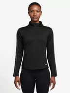 Koszulki sportowe damskie - Nike Koszulka sportowa w kolorze czarnym - miniaturka - grafika 1