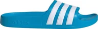 Buty dla dziewczynek - Adidas Klapki adilette Aqua K FY8071 niebieskie r. 38 - miniaturka - grafika 1