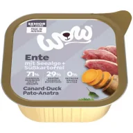 Mokra karma dla psów - Wow Senior Ente - kaczka z algami i batatami 150 g - miniaturka - grafika 1