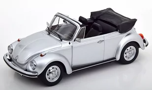 Norev Vw 1303 Convertible 1973 Silver 1:18 188530 - Samochody i pojazdy dla dzieci - miniaturka - grafika 1