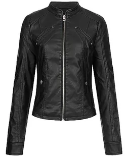 Bestseller A/S VMFAVODONA AW23 NOOS kurtka damska, czarna, XXL, Schwarz, XXL - Kurtki damskie - miniaturka - grafika 1