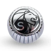 Młynki do soli i pieprzu - Nakrętka błyszczący chrom do młynków - sól (S) - miniaturka - grafika 1