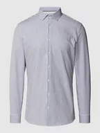 Koszule męskie - 24/Seven Dynamic Flex Shirt Koszula biznesowa o kroju super slim fit z diagonalu - miniaturka - grafika 1